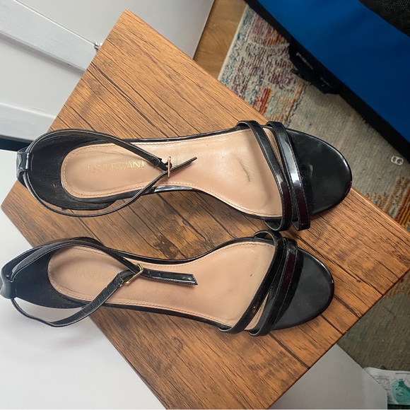 [WIDE WIDTH] Well loved lane Bryant scrappy side width sandal heels! - Picture 2 of 9
